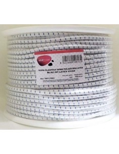 GOMA ELASTICA POLIESTER INT 08MM BL-AZ   METRO