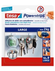 COLGADOR HOG ADH REUT RECAMBIO TIRAS LARGE 10 PZ TESATAPE