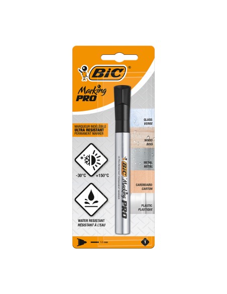 Marcador permanente pro negro blister