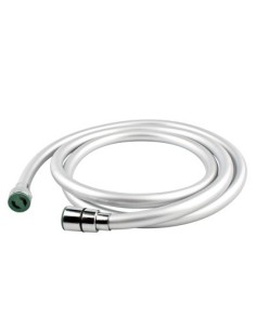 FLE O DUCHA PVC LU E PLATA 1.8MTS.