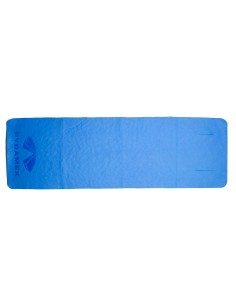 Toalla reutilizable refrescante envolvente, azul, 66 x 21,6 cm