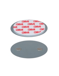 Soporte adhesivo magnético