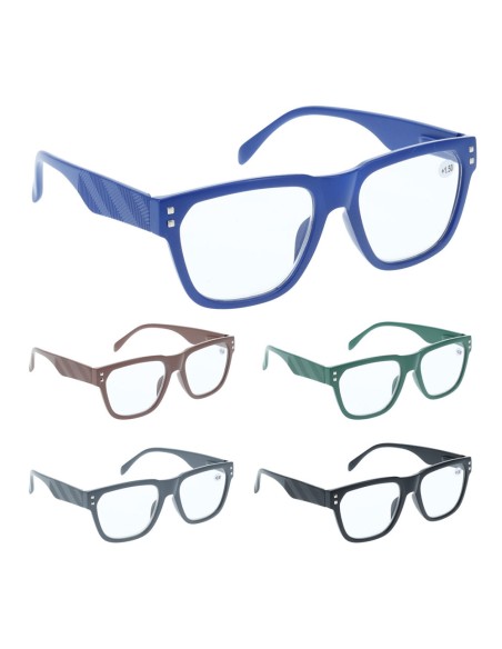Gafas de lectura con funda, modelos variados. expositor de 30 uds