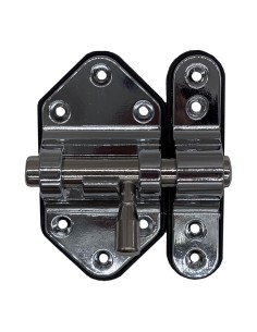 Pasador reforzado base plástica 30 mm cromo