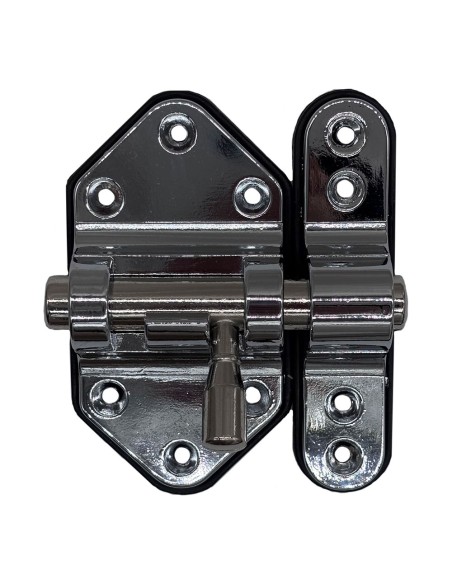 Pasador reforzado base plástica 30 mm cromo