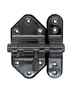 Pasador reforzado base plástica 50 mm cromo