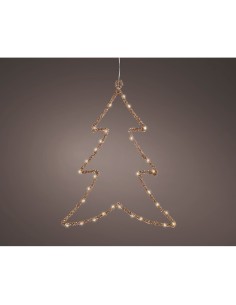Luz led decorativa árbol interior 34 x 46 cm