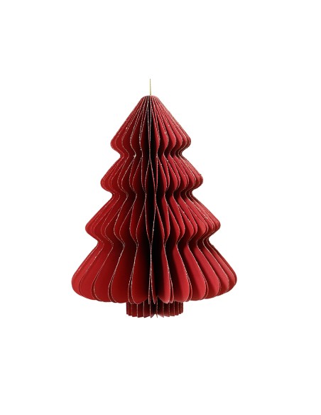 Árbol de papel rojo ø30 x 40 cm