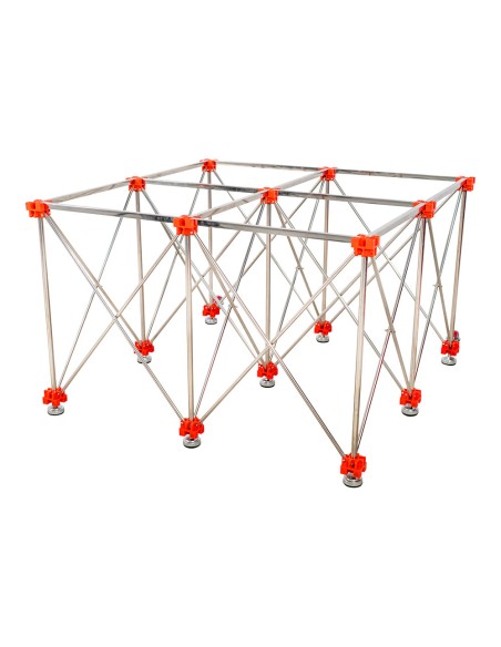 Mesa de trabajo retráctil 120 x 120 cm