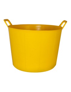 Capazo plástico amarillo n° 3 40 l