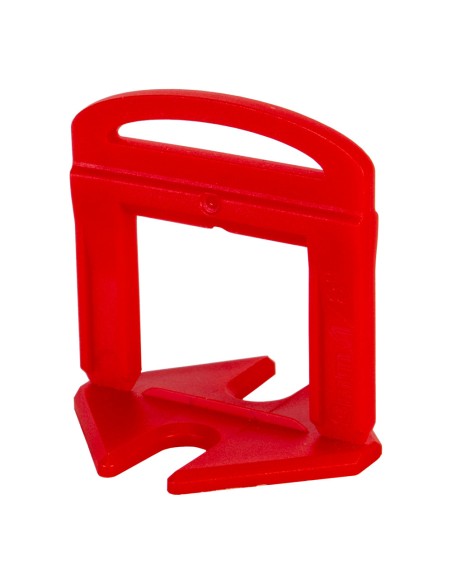 Brida delta level system 3 mm / 6-15 mm, roja, bolsa 100 uds