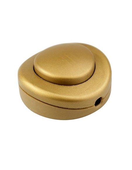 Interruptor eléctrico de pie, 2,5 a 250 v, oro