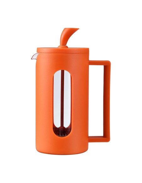 Cafetera / tetera roma émbolo naranja 350 ml 3 tazas