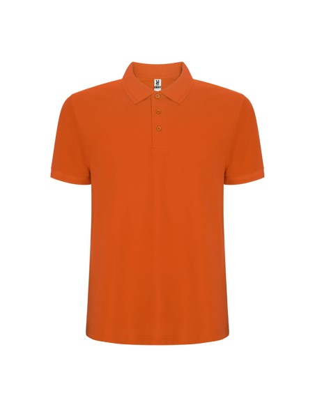 Polo pegaso premium naranja t.s