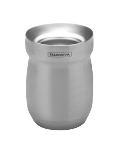 Recipiente para mate de acero inoxidable 240 ml