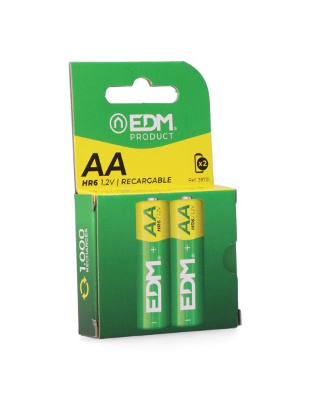 Pila recargable eco-series aa - hr6 2600 ma ø14,5 x 50,5 mm, 2 uds