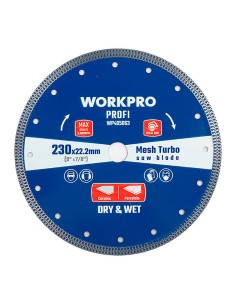 Disco de corte, diamante, diente continuo, profi, ø125 x 22,2 x 10 mm