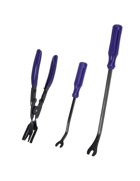 Herramientas saca grapas, 3 piezas