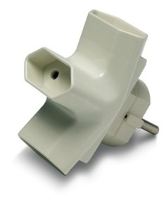 ADAPTADOR ELEC 40 90 80 10A 250V TRI POLIC BL FAMAT