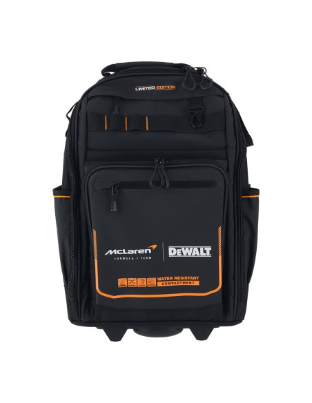Mochila portaherramientas con ruedas, edición mclaren, ip54, 35 x 24 x 54 cm