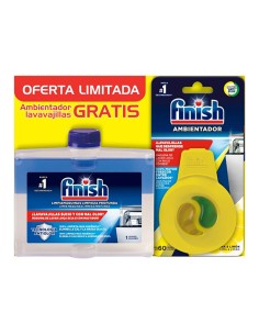 Limpiador de lavavajillas 250 ml + ambientador lima/limón