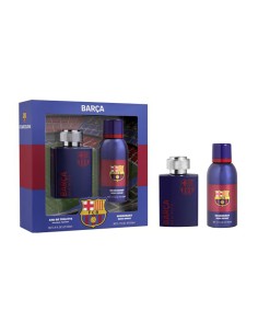 Estuche fc barcelona con colonia 100 ml y desodorante en spray 150 ml