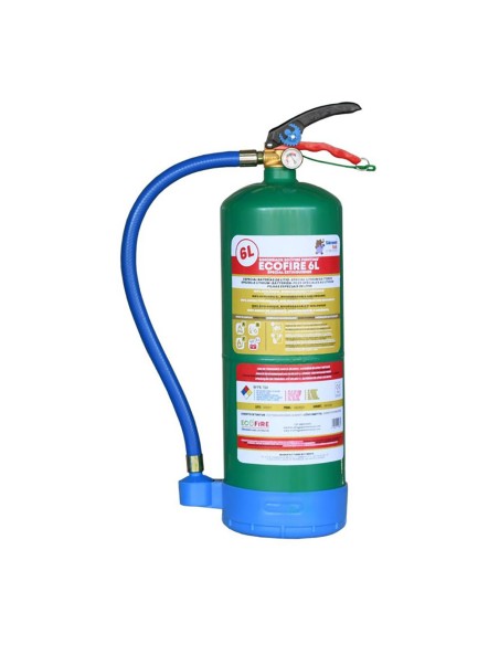 Extintor ecofire ext006g verde 6 l