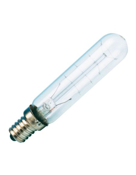 Bombilla incandescente tubular, e-14, 40 w, 25 x 80 mm