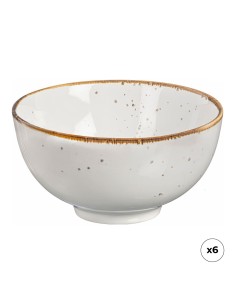 Pack 6 uds bol de porcelana akiko ø11,5 cm