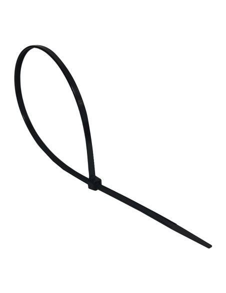 Brida nylon 3,6 x 140 mm negra, 100 uds