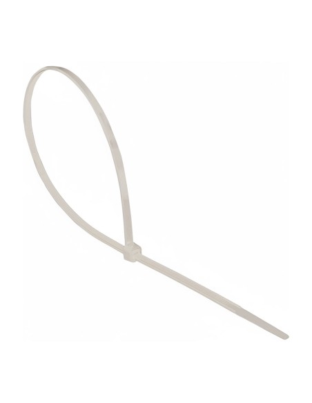 Brida nylon 4,8 x 300 mm natural, 100 uds