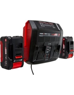 Starter Kit 2 baterias   3.0 Ah + Cargador doble EINHELL