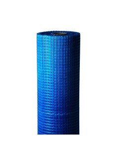 Malla revoco mortero 10 x 10 mm azul 1 x 50 m
