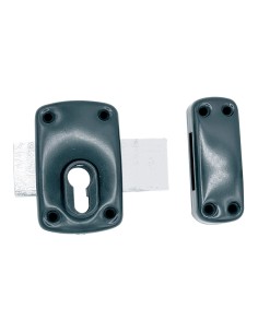 Cerrojo sobreponer sin cilindro crr16 pintado gris