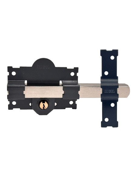 Cerrojo sobreponer crr07 105l/50 mm pintado gris