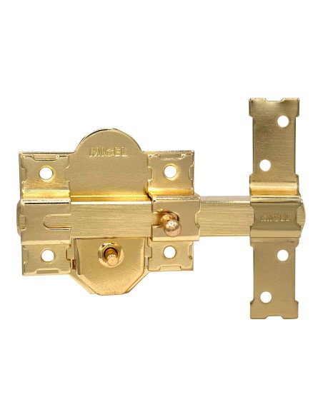 Cerrojo sobreponer crr10 86b/50 mm latón satinado