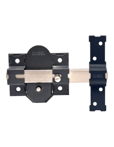 Cerrojo sobreponer crr10 86b/50 mm pintado gris