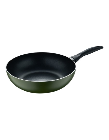 Wok aluminio prensado inducción experto ø28 cm