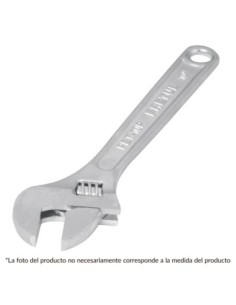 LLAVE AJUSTABLE CROMADO PRETUL 150MM EN BLISTER