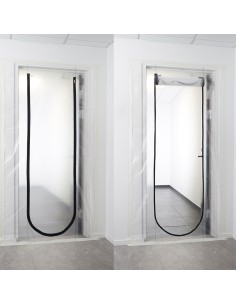 Barrera polvo para puerta, 220 x 110 cm
