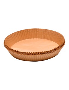 Bandeja de papel redondo para freidora de aire foodies mp, ø20 x 4,5 cm, 50 uds