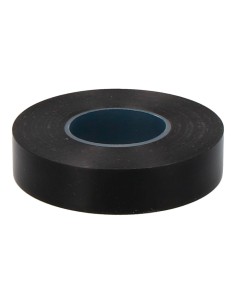 Cinta aislante eléctrica profesional pvc alta adhesión 19 mm x 33 m negra
