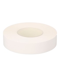 Cinta aislante eléctrica profesional pvc alta adhesion 19 mm x 33 m, blanca