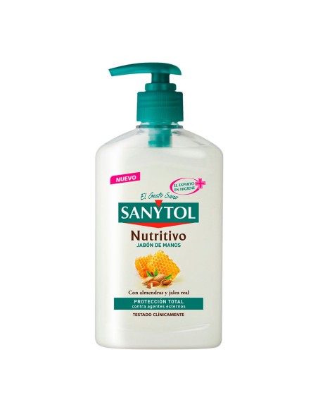 Jabón manos nutritivo con almendra y jalea real 250 ml