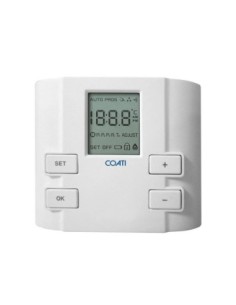 CRONOTERMOSTATO DOMOT DIGIT. COMPACTO COATI BL