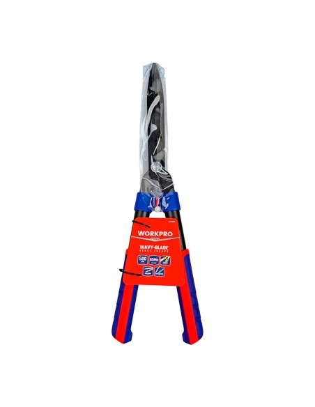 Tijeras cortasetos, hoja ondulada, 58,4 cm