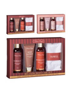 Estuche relaxing body care set, modelos surtidos