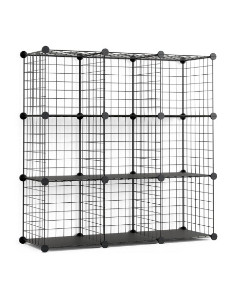 Estantería modular metálica titan c9 negro