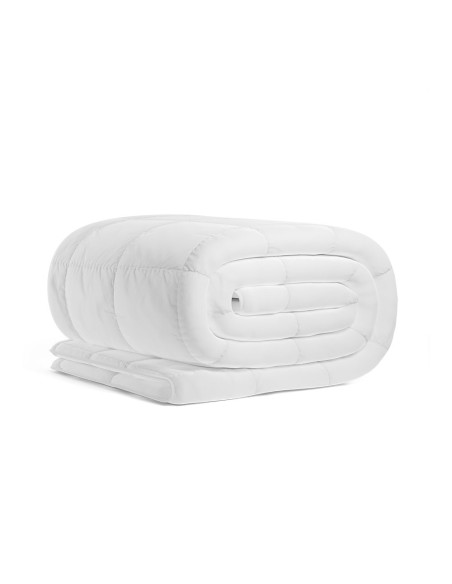 Edredón relleno nórdico nalui warmy e200 blanco 260 x 240 cm