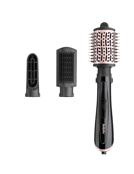 Cepillo de aire style smooth 1000 w iónico con 3 accesorios